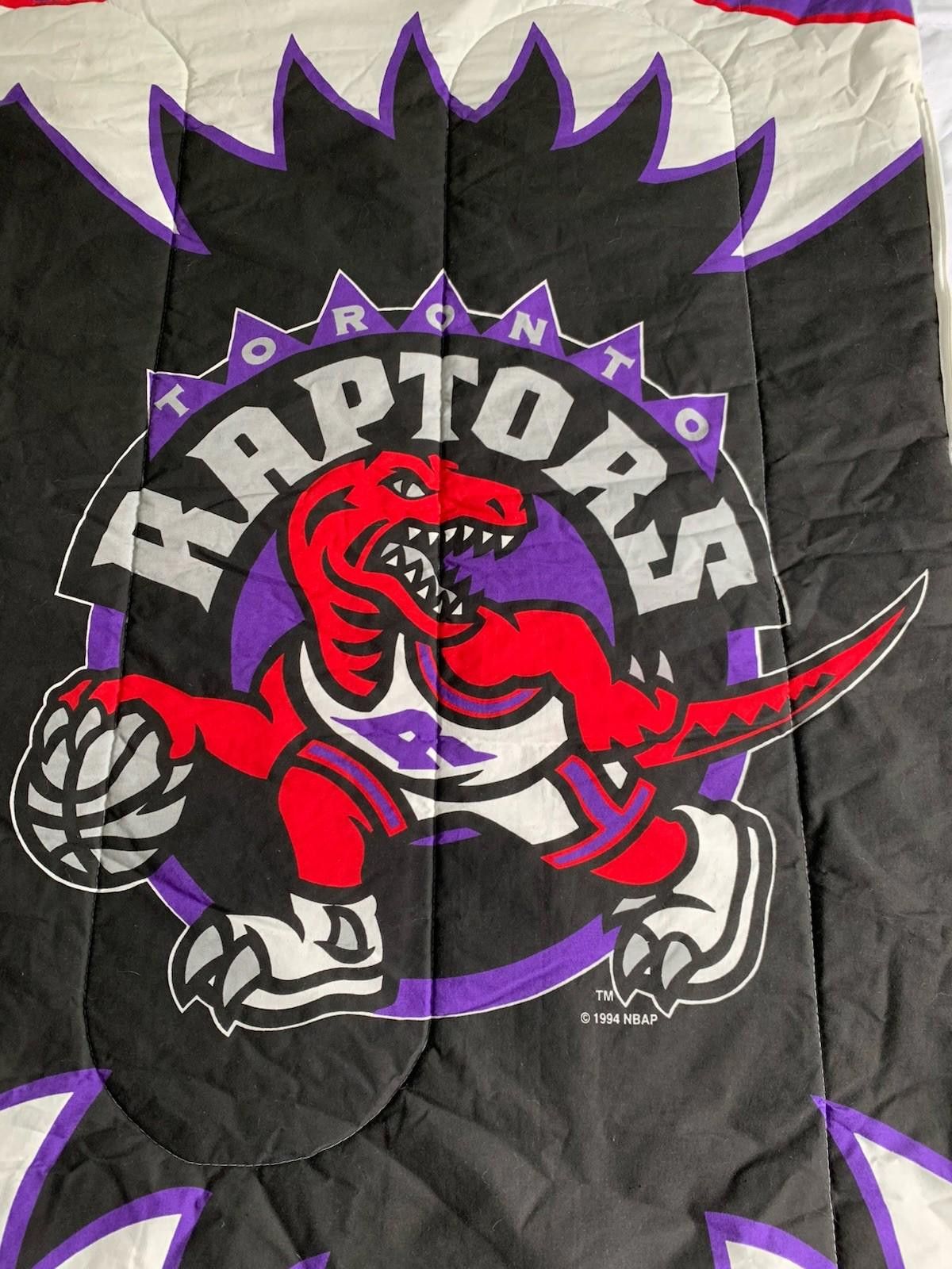Other Vintage 1994 Huge Toronto Raptors Dinosaur Logo Sleeping Bag Size ONE SIZE - 2 Thumbnail