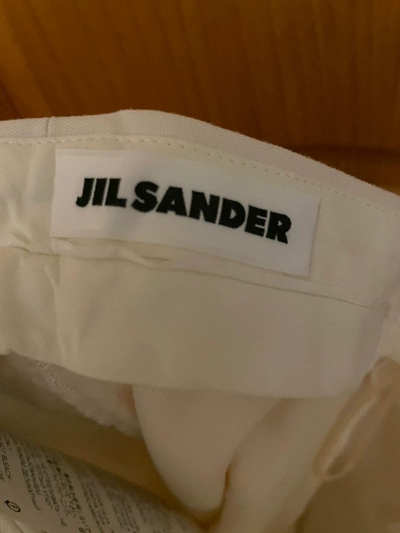 Jil Sander Jil Sander size 32 Beige Patchwork Satin Casual Pant Size 42" / US 20 - 2 Thumbnail