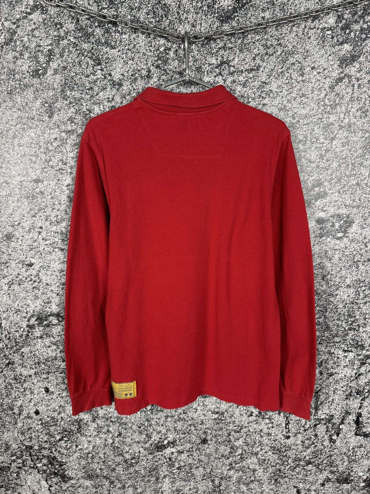 La Martina La Martina Long Sleeve Polo Big Logo Embroidery Rugby Style Size US L / EU 52-54 / 3 - 10 Thumbnail