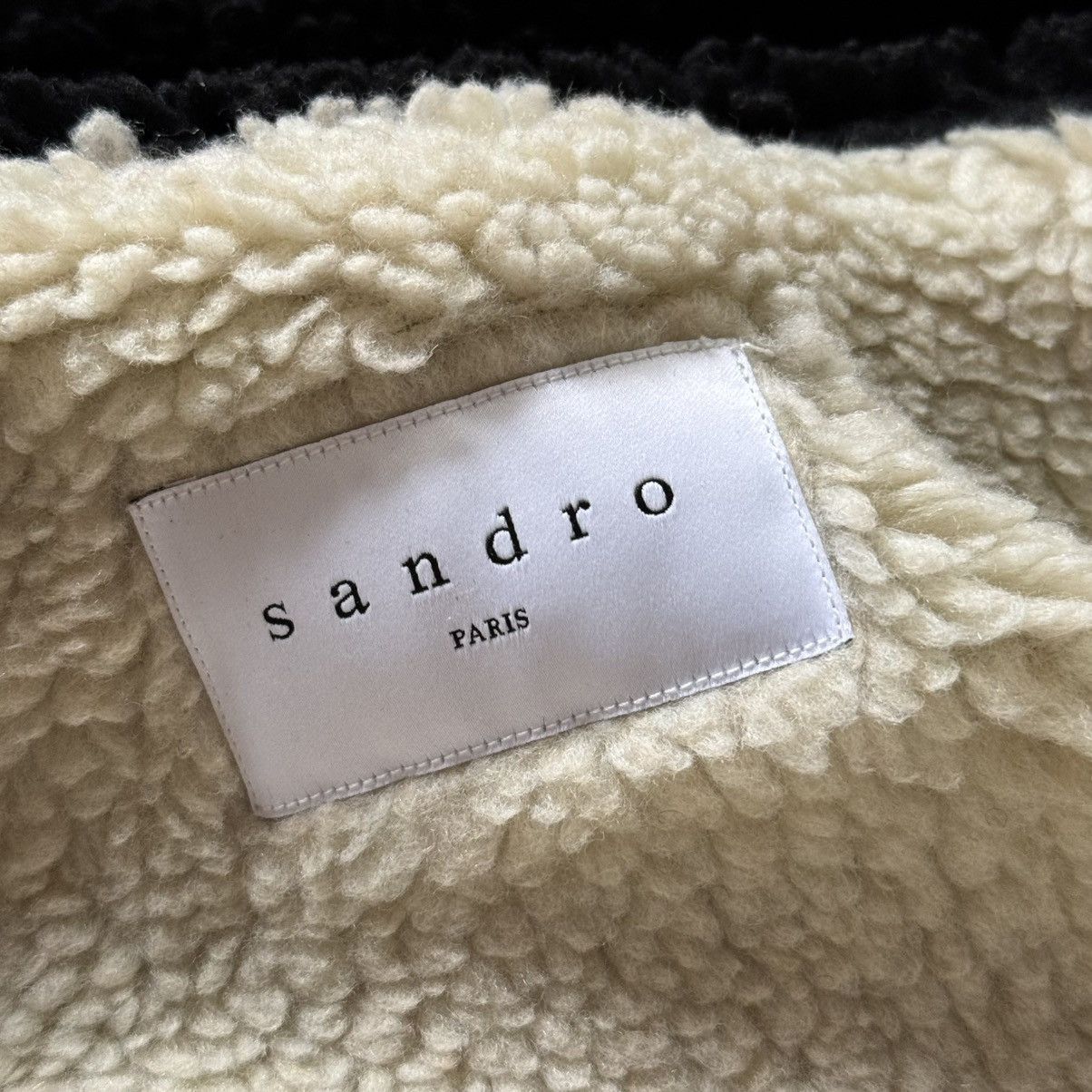 Sandro Sandro Paris sherpa parka Size US M / EU 48-50 / 2 - 17 Thumbnail