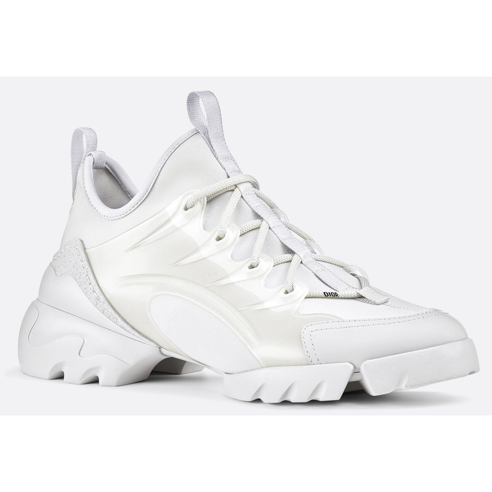 Dior D-Connect Logo Lace Up Flat Platform Trainer Sneaker 38.5 Size US 8.5 / IT 38.5 - 3 Thumbnail