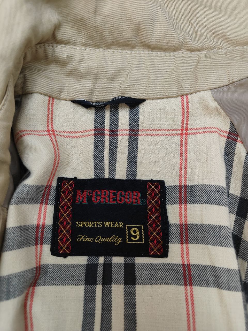 McGregor Vtg McGregor Nova Check Trench Coat Size US S / EU 44-46 / 1 - 4 Thumbnail