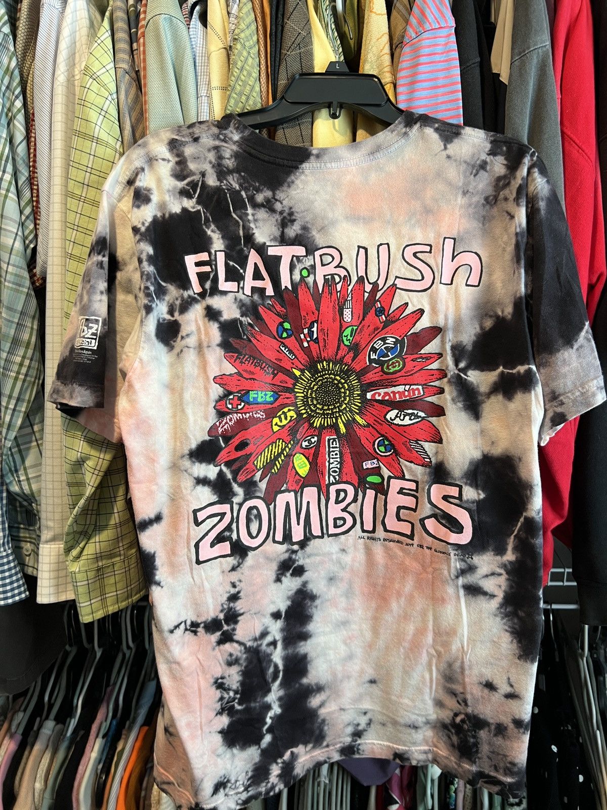 Other Flatbush Zombies The Glorious Dead Tie Dye Tee Size US L / EU 52-54 / 3 - 3 Thumbnail