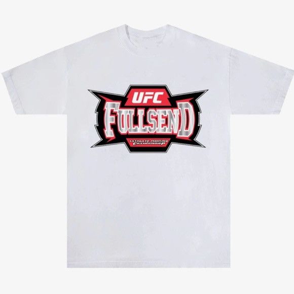 Full Send × UFC UFC x FULLSEND Tee White (L) Size US L / EU 52-54 / 3 - 1 Thumbnail
