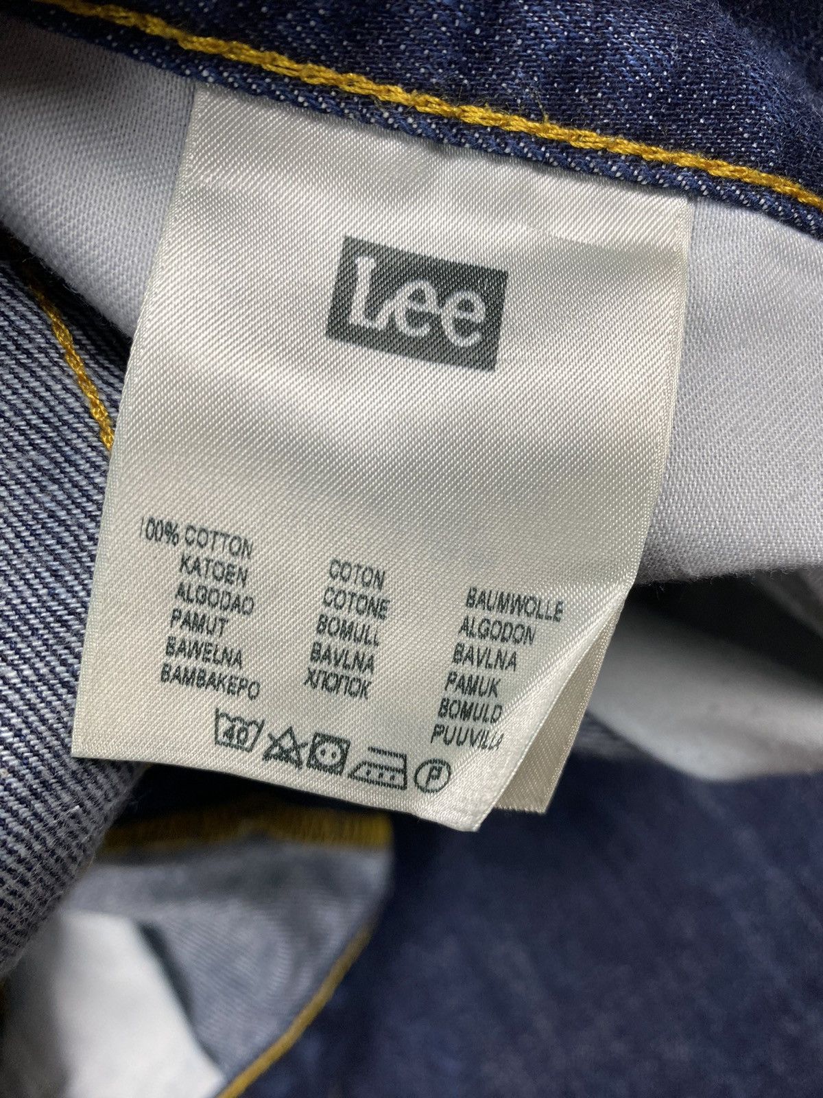 Lee Vintage Lee Brooklyn Comfort Japanese Style Denim Jeans Size US 38 / EU 54 - 12 Thumbnail