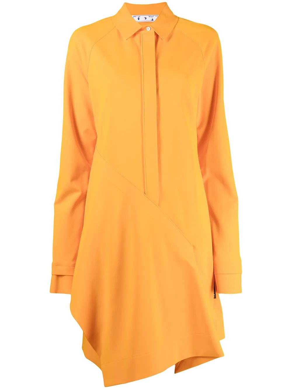 Off-White o1y1225 Mini Dress in Orange Size S / US 4 / IT 40 - 1 Thumbnail