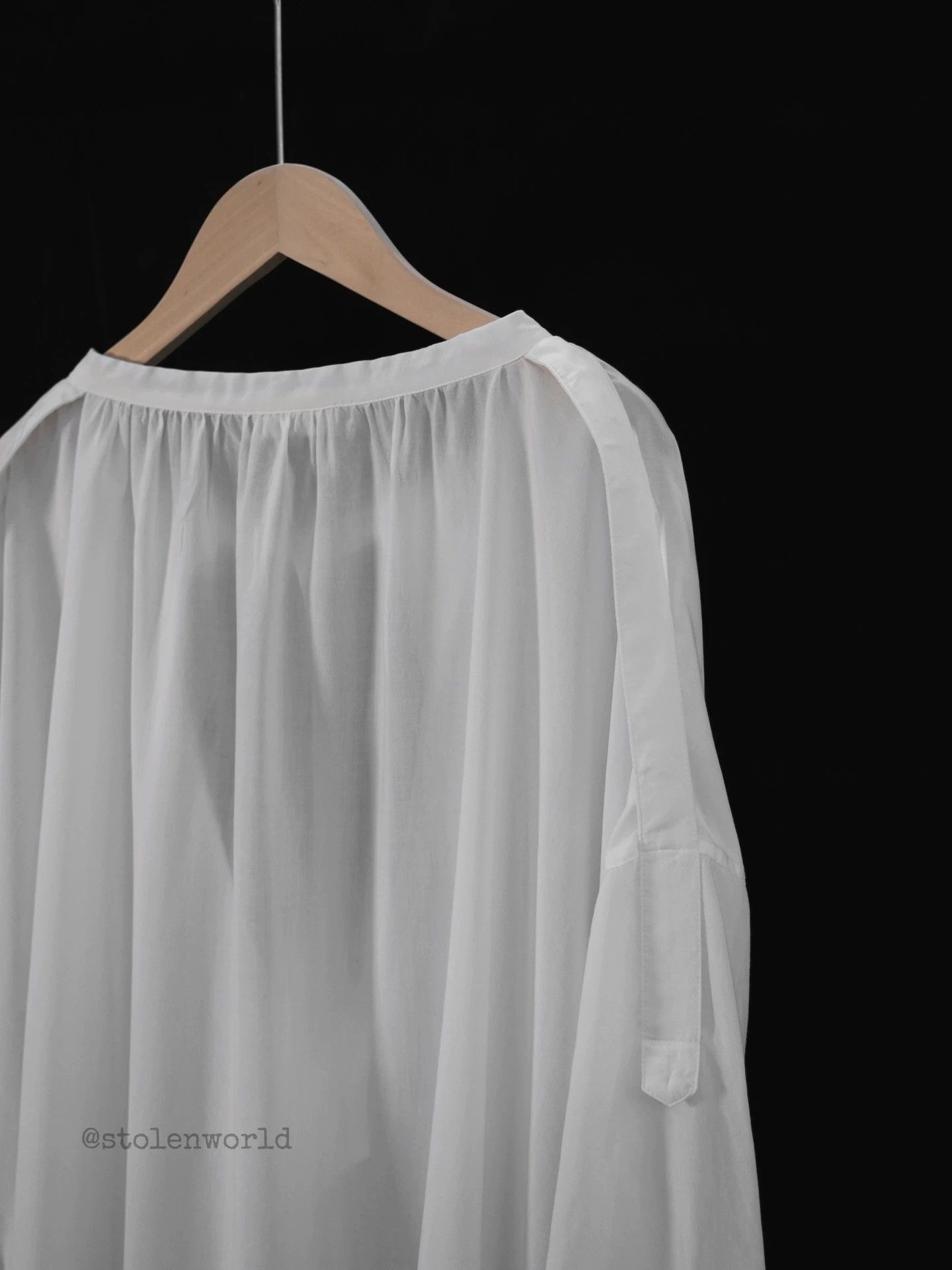 Yohji Yamamoto limi feu women's silk kimono sleeve oversized shirt Size S / US 4 / IT 40 - 7 Thumbnail