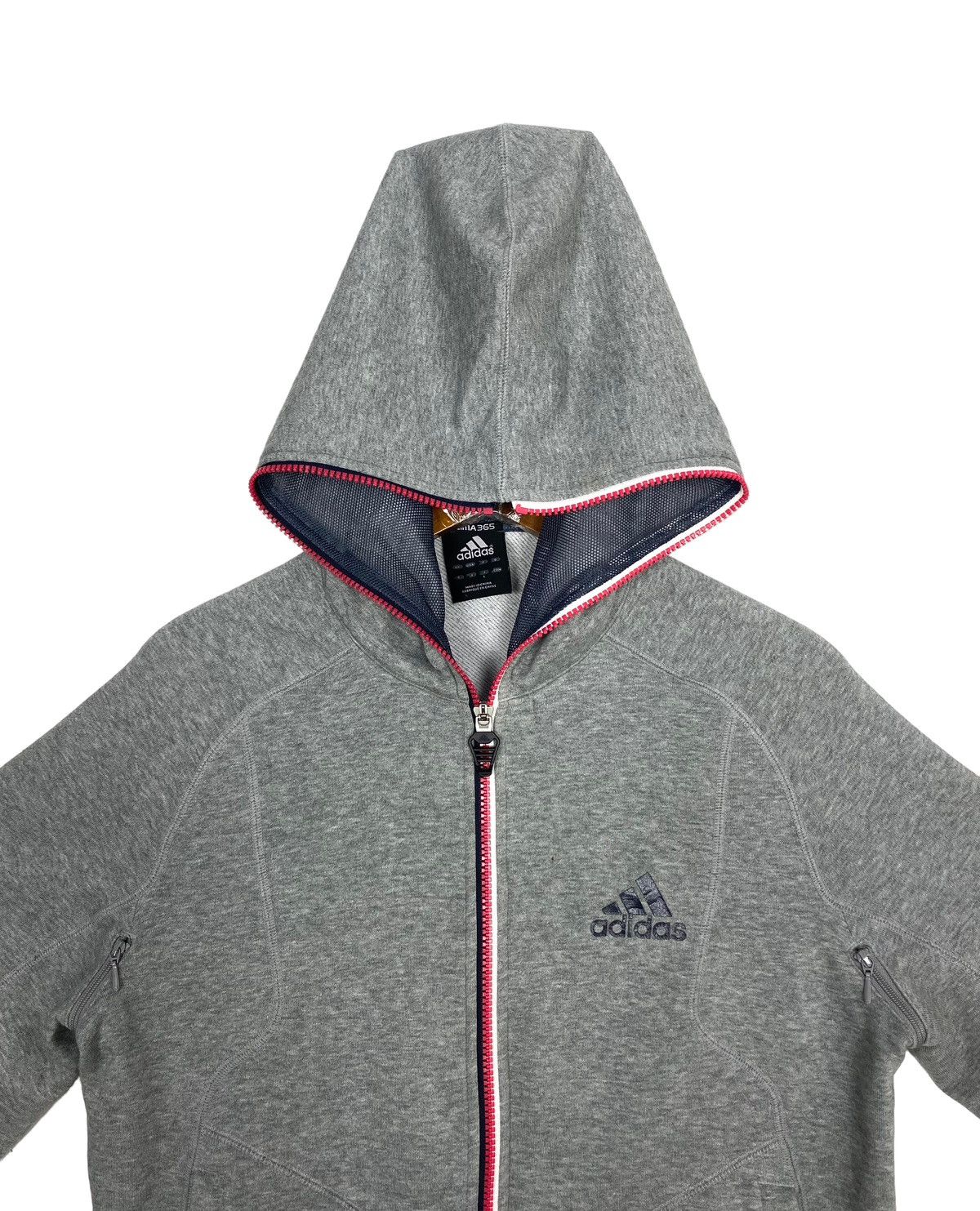 Adidas Rare‼️ Adidas Hoodie Full Zipper Size S / US 4 / IT 40 - 2 Thumbnail
