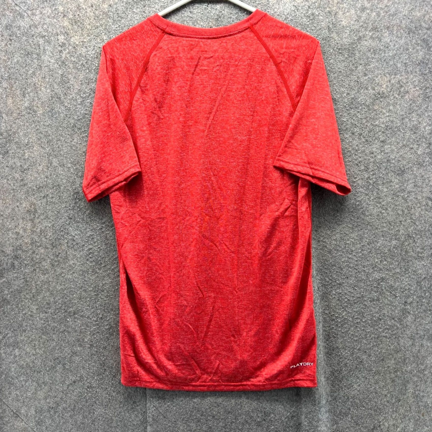 Reebok VINTAGE Reebok Shirt Mens M Red Athletic Jersey Crewneck Playdry Training Gym Size US M / EU 48-50 / 2 - 2 Thumbnail