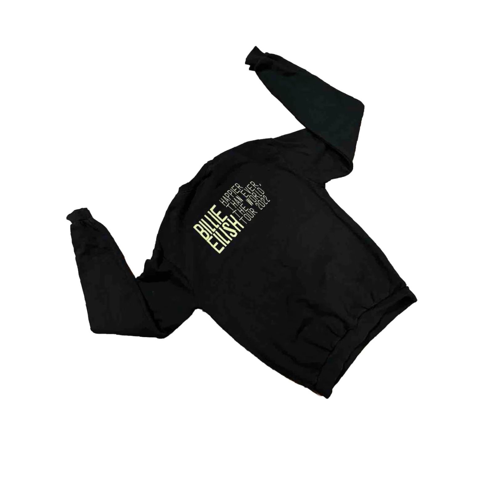 Vintage VINTAGE Billie Eilish Happier Than Ever World Tour 2022 Sweatshirt S Black Authentic CB6 Size US S / EU 44-46 / 1 - 6 Thumbnail