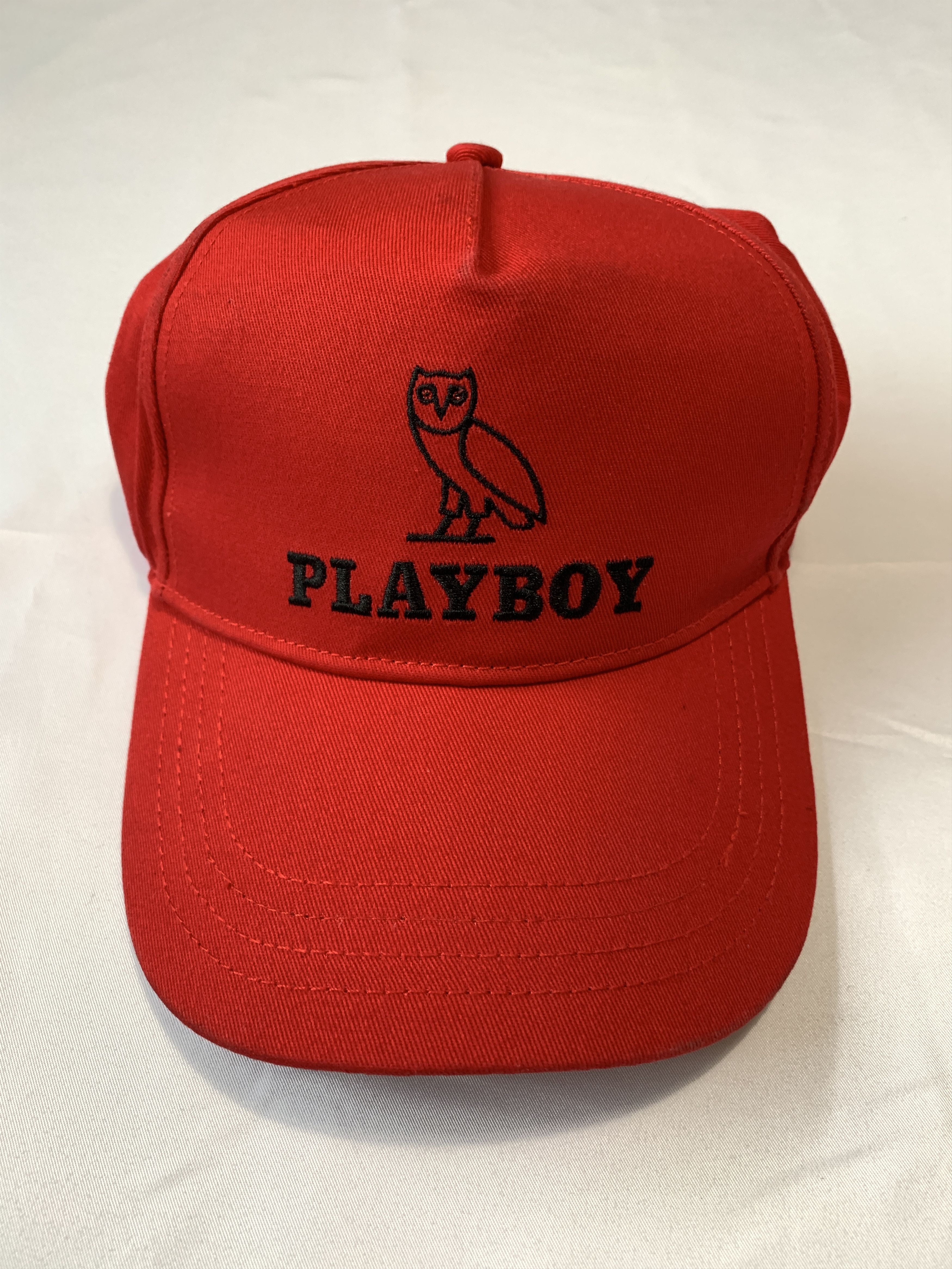 Drake OVO x Playboy Sports cap Hat red Size ONE SIZE - 1 Thumbnail