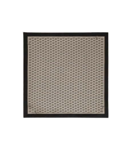 Salvatore Ferragamo o1s1rm0526 Size : OS / Scarf in Beige/Black Size ONE SIZE - 1 Preview
