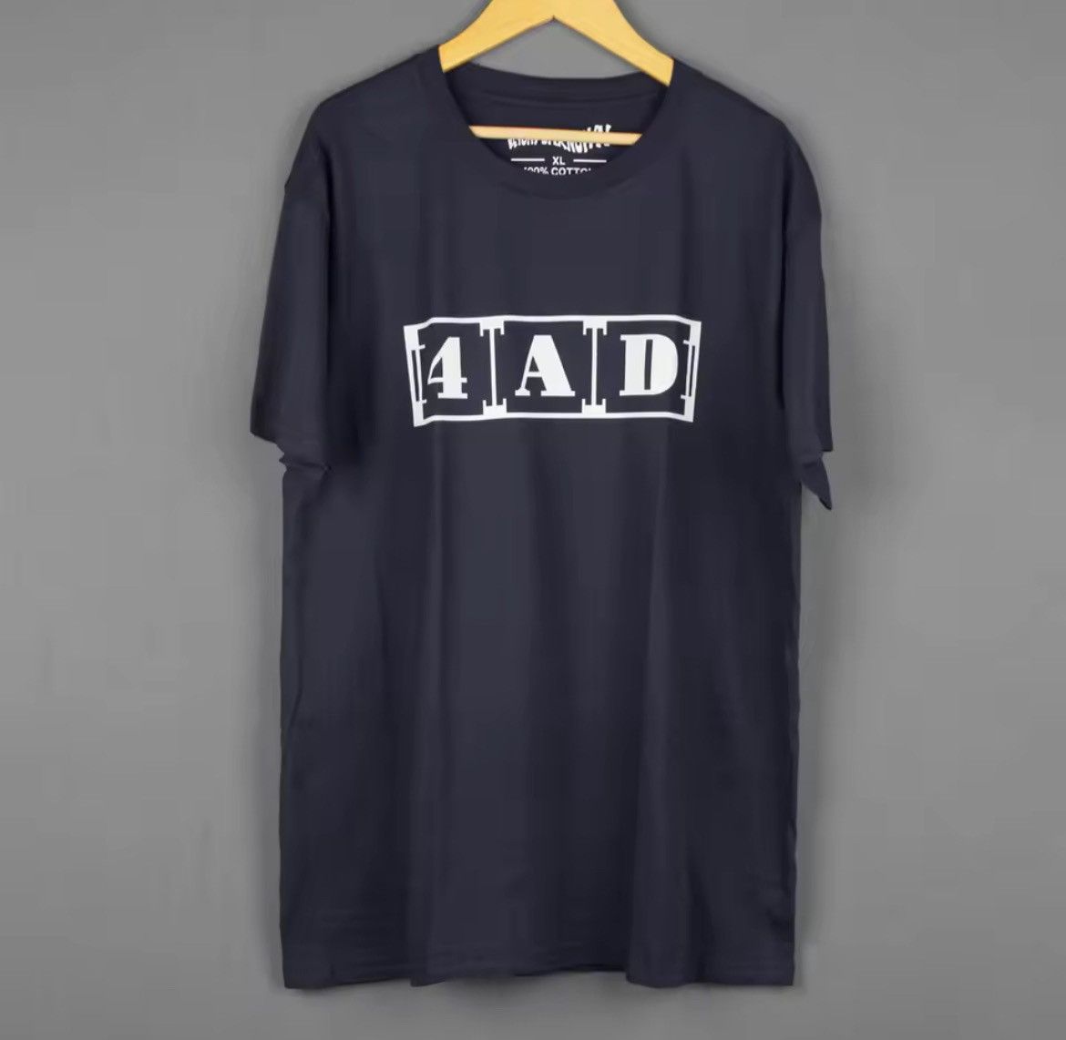 Vintage "4AD" Graphic Printed T Shirt Size US M / EU 48-50 / 2 - 1 Thumbnail