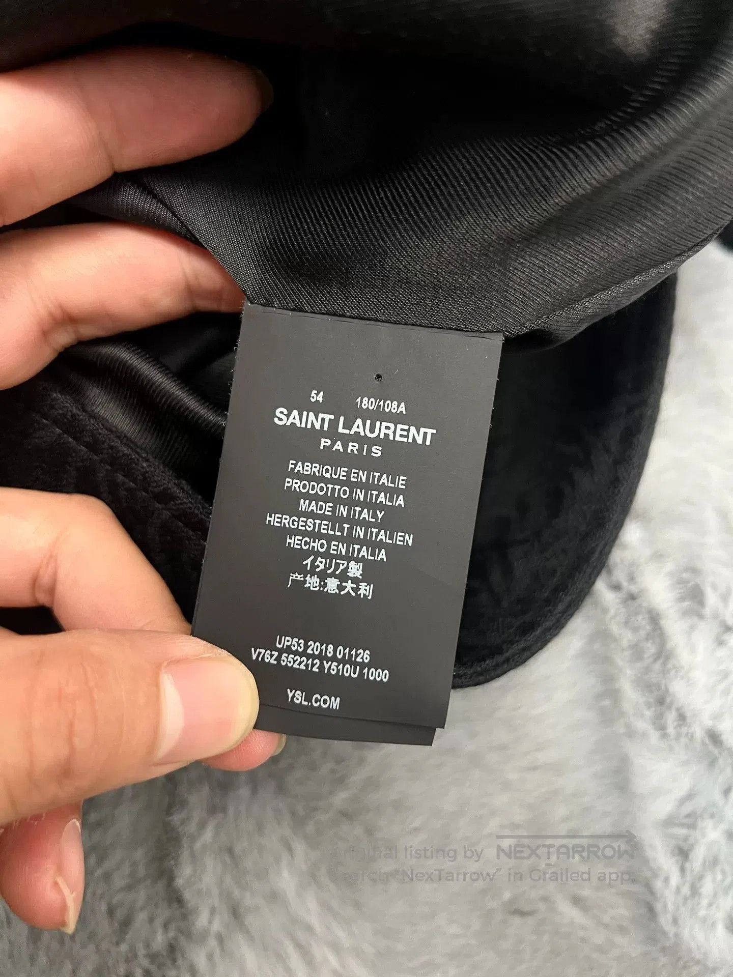 Saint Laurent Paris Saint Laurent SS19 Runway Wool Jacket. Size US L / EU 52-54 / 3 - 6 Thumbnail