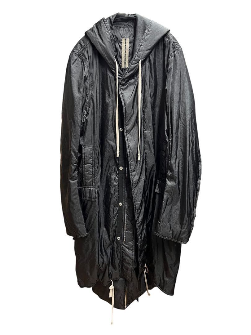 Rick Owens Drkshdw 18AW PADDED FISHTAIL PARKA ripstop XL Size US XL / EU 56 / 4 - 1 Thumbnail