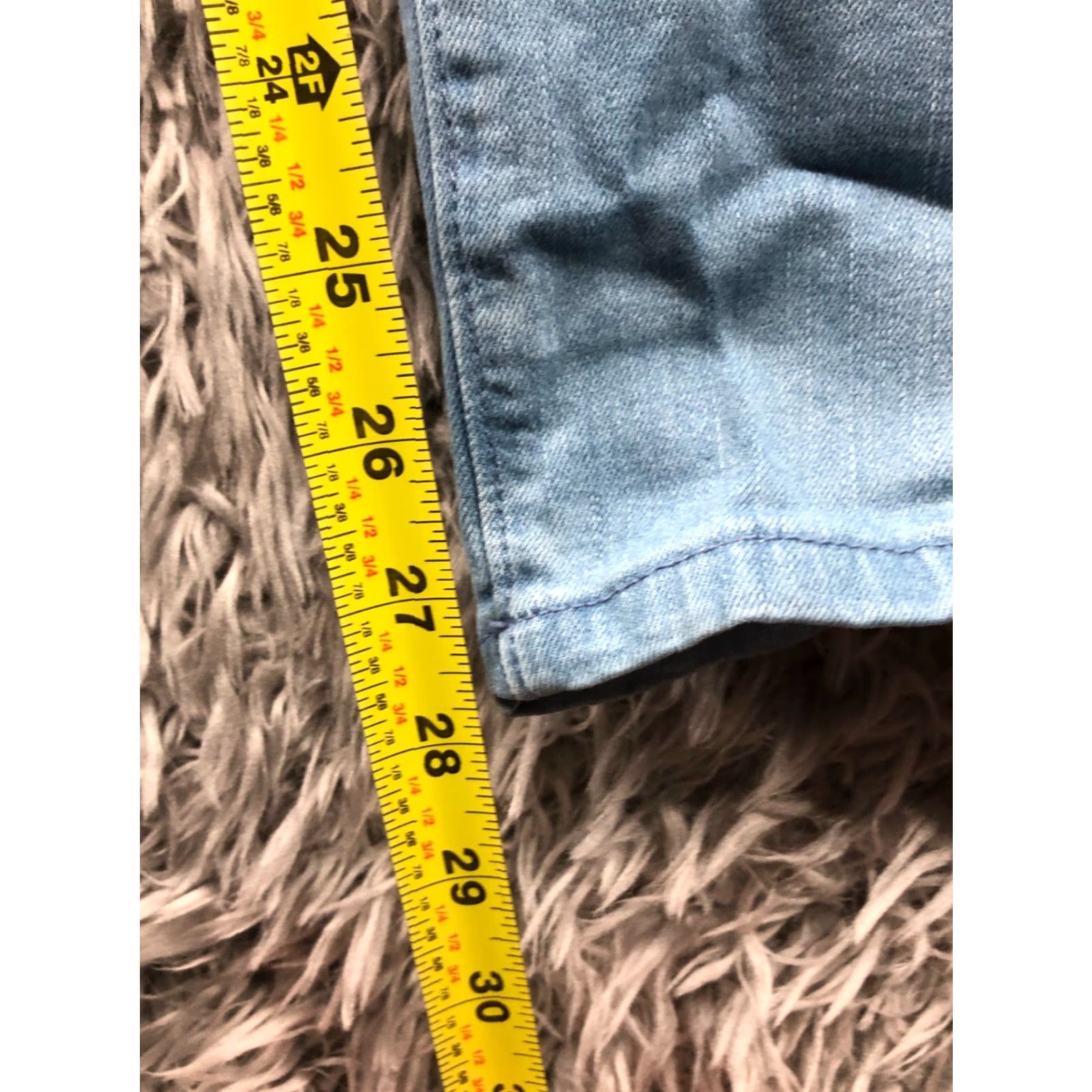 Ann Taylor Ann Taylor Factory Skinny Jeans Womens Size 6 Medium Wash Blue Size 28" / US 6 / IT 42 - 3 Thumbnail