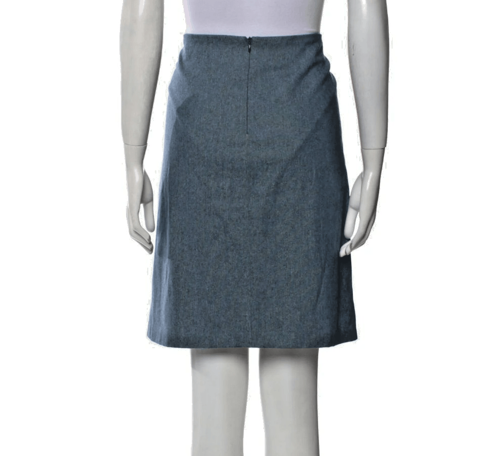 Ulla Johnson Ulla Johnson Blue Skirt – Size 10 – Medium Wash – Zip Closu Size 32" / US 10 / IT 46 - 7 Thumbnail