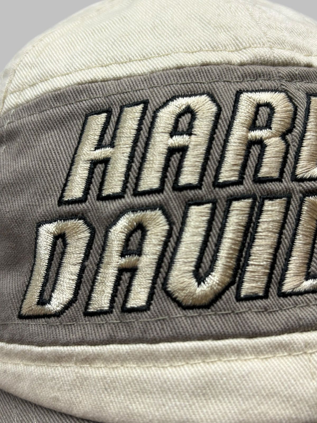 Harley Davidson 🔥 VINTAGE HARLEY DAVIDSON 00s RARE SPELLOUT LOGO HAT CAP Size ONE SIZE - 7 Thumbnail