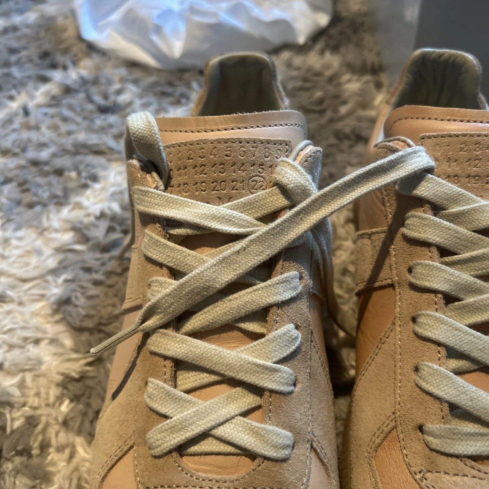 MAISON MARGIELA リプリカ ギャット ブラウン 41 Maison Margiela GAT