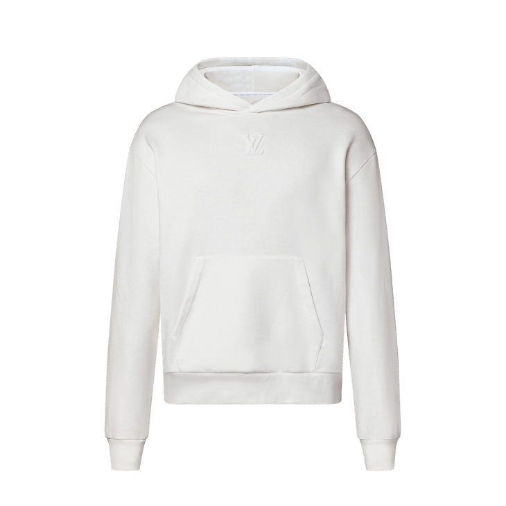 Louis Vuitton LV Embossed Cotton Hoodie Size US L / EU 52-54 / 3 - 1 Thumbnail