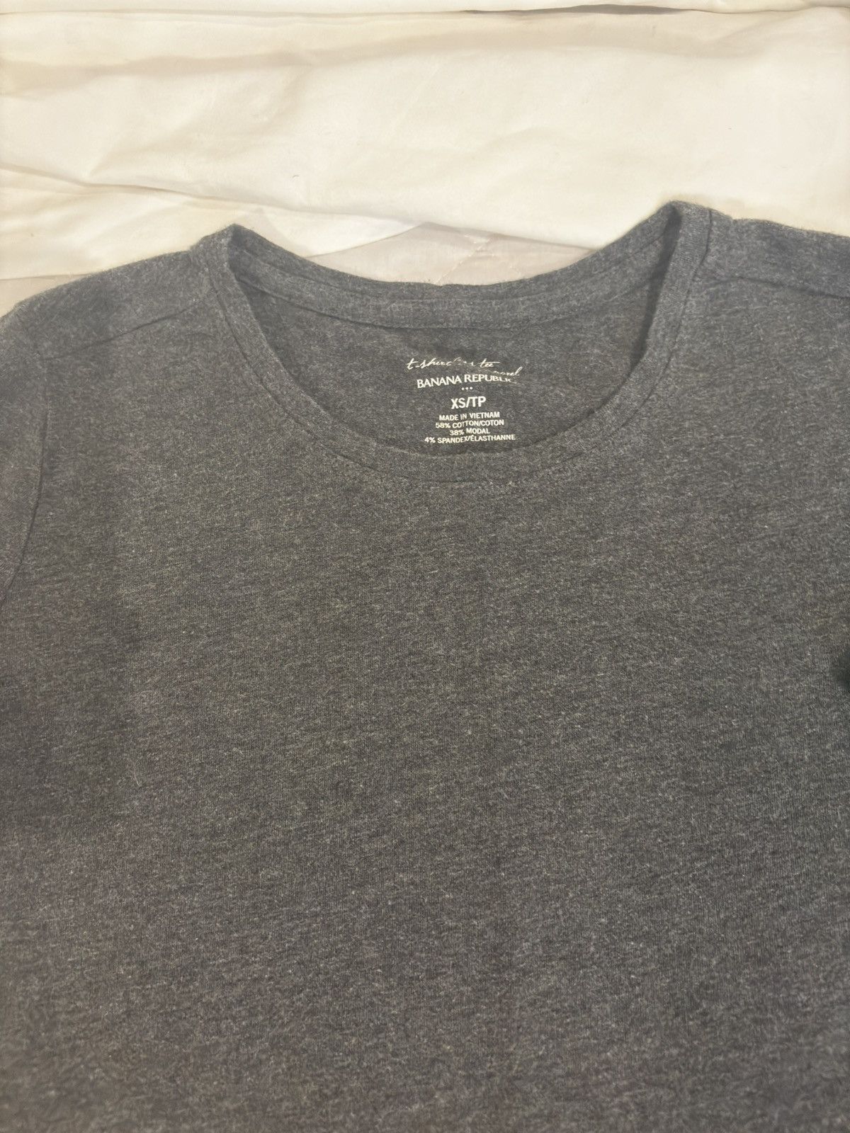 Banana Republic 2 Gray & Green T.shirts.wt803 Size XS / US 0-2 / IT 36-38 - 2 Thumbnail