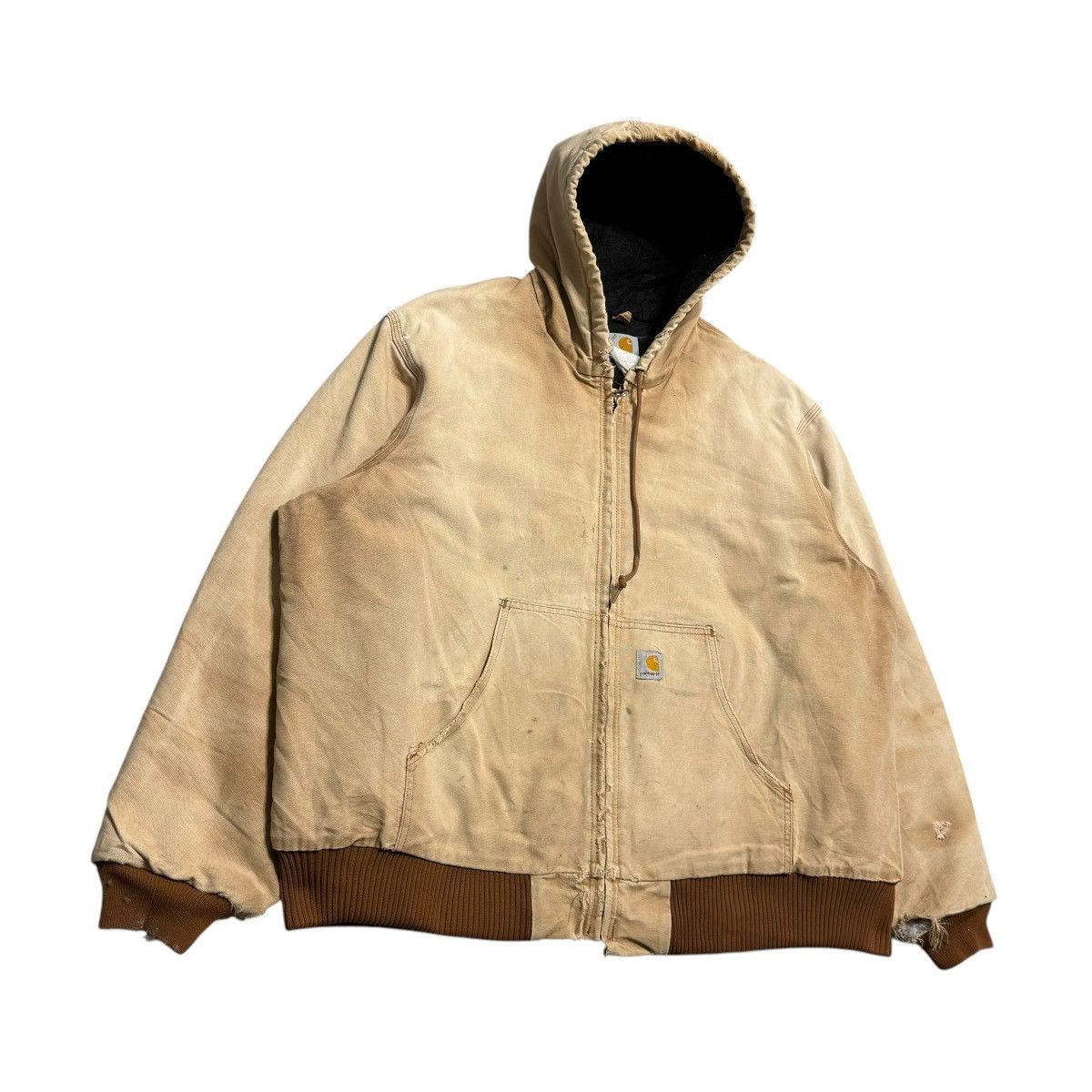 Carhartt Vintage Carhatt Duck Canvas Hooded Worker Jacket Size US XXL / EU 58 / 5 - 2 Thumbnail