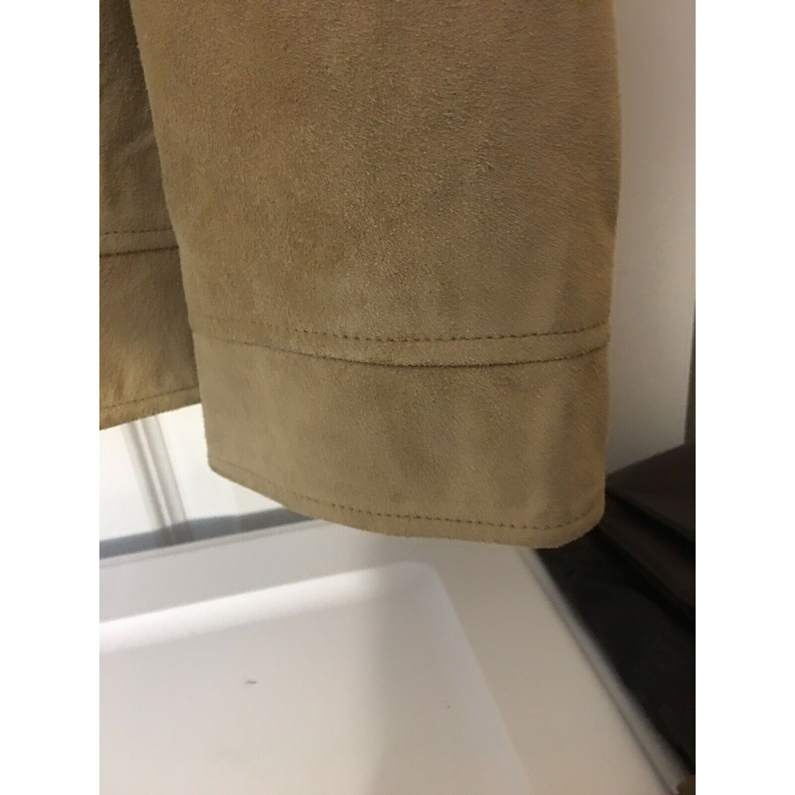 Gap Gap Men's Sz XL TAN 100% Genuine Leather Jacket Heavy Size US XL / EU 56 / 4 - 7 Thumbnail