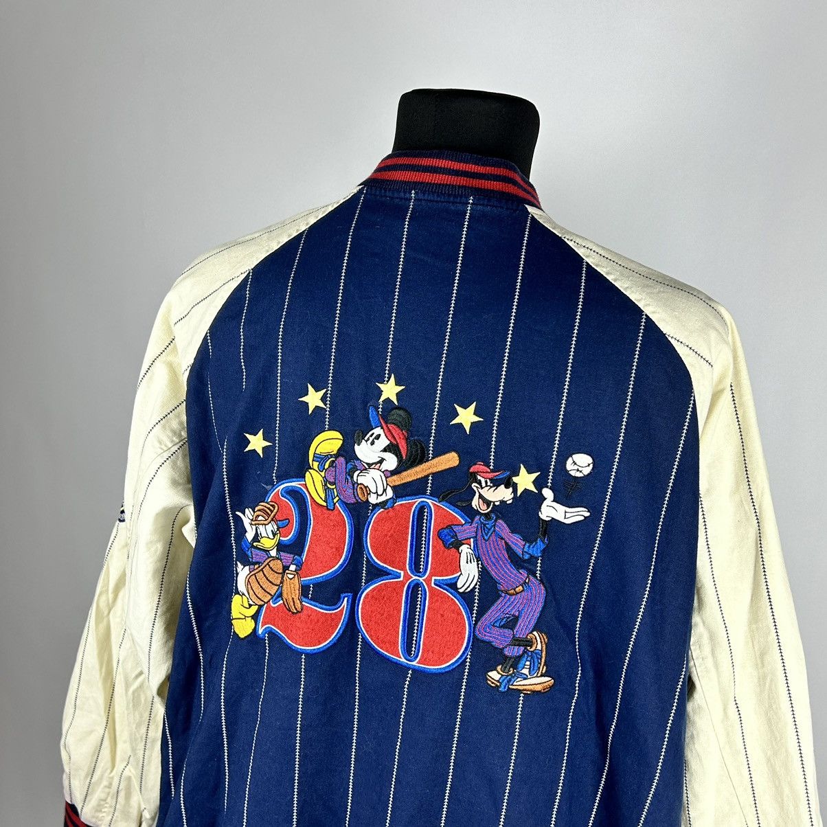 Disney × Vintage Disney baseball vintage jacket big logo spellout embriordery Size US XXL / EU 58 / 5 - 3 Thumbnail