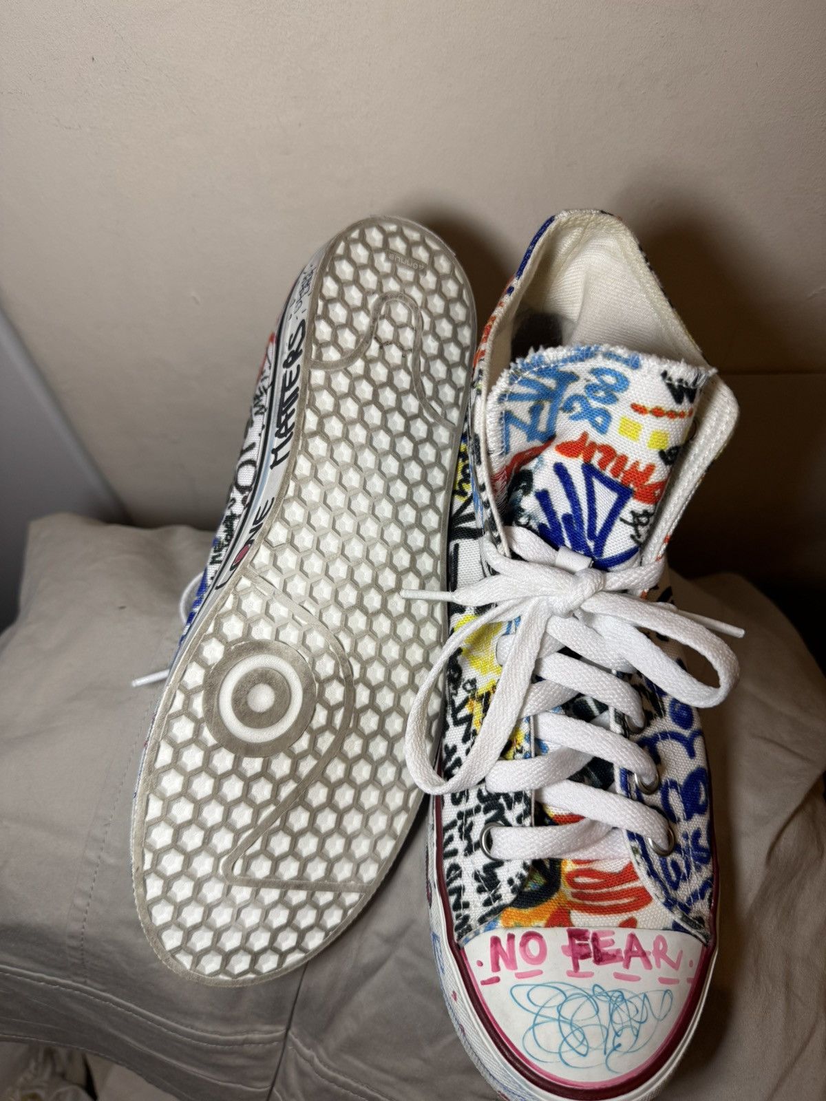 Vetements Vetements Georgia Graffiti Sneakers Size US 7 / EU 40 - 5 Thumbnail