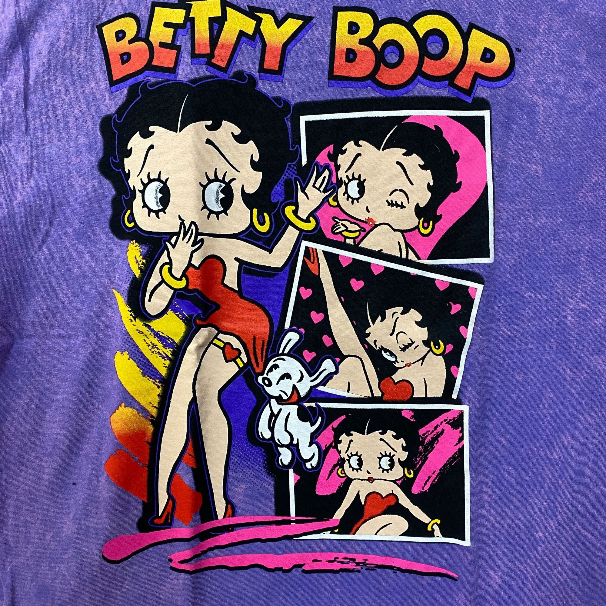 Other Betty Boop Polaroid Queen Collage Purple T-Shirt Medium Size US M / EU 48-50 / 2 - 2 Thumbnail