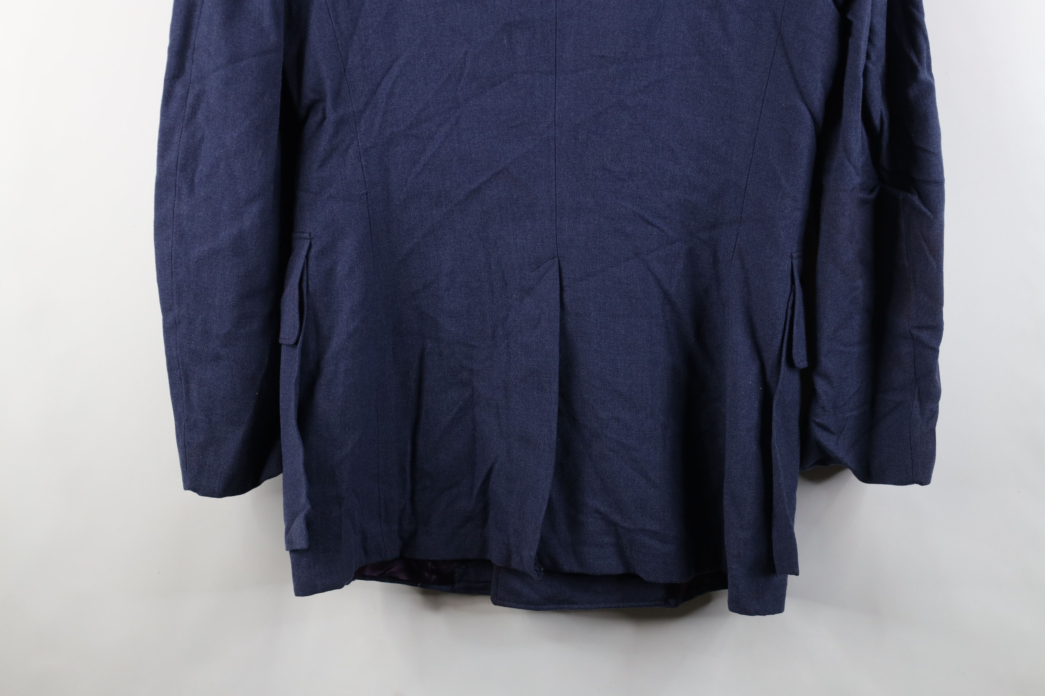 Vintage Vintage 60s Vietnam War Blue 1084 Officer Jacket Coat USA Size US L / EU 52-54 / 3 - 15 Thumbnail