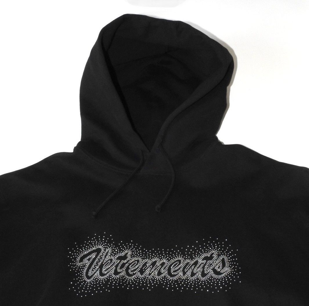 Vetements VETEMENTS BLING BLING CRYSTAL SS20 HOODIE Size US L / EU 52-54 / 3 - 3 Thumbnail