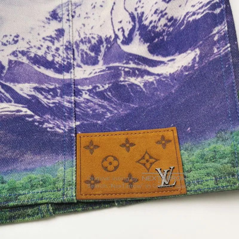 Louis Vuitton Louis Vuitton Scenic Print Long Sleeve Shirt. Size US XXL / EU 58 / 5 - 3 Thumbnail