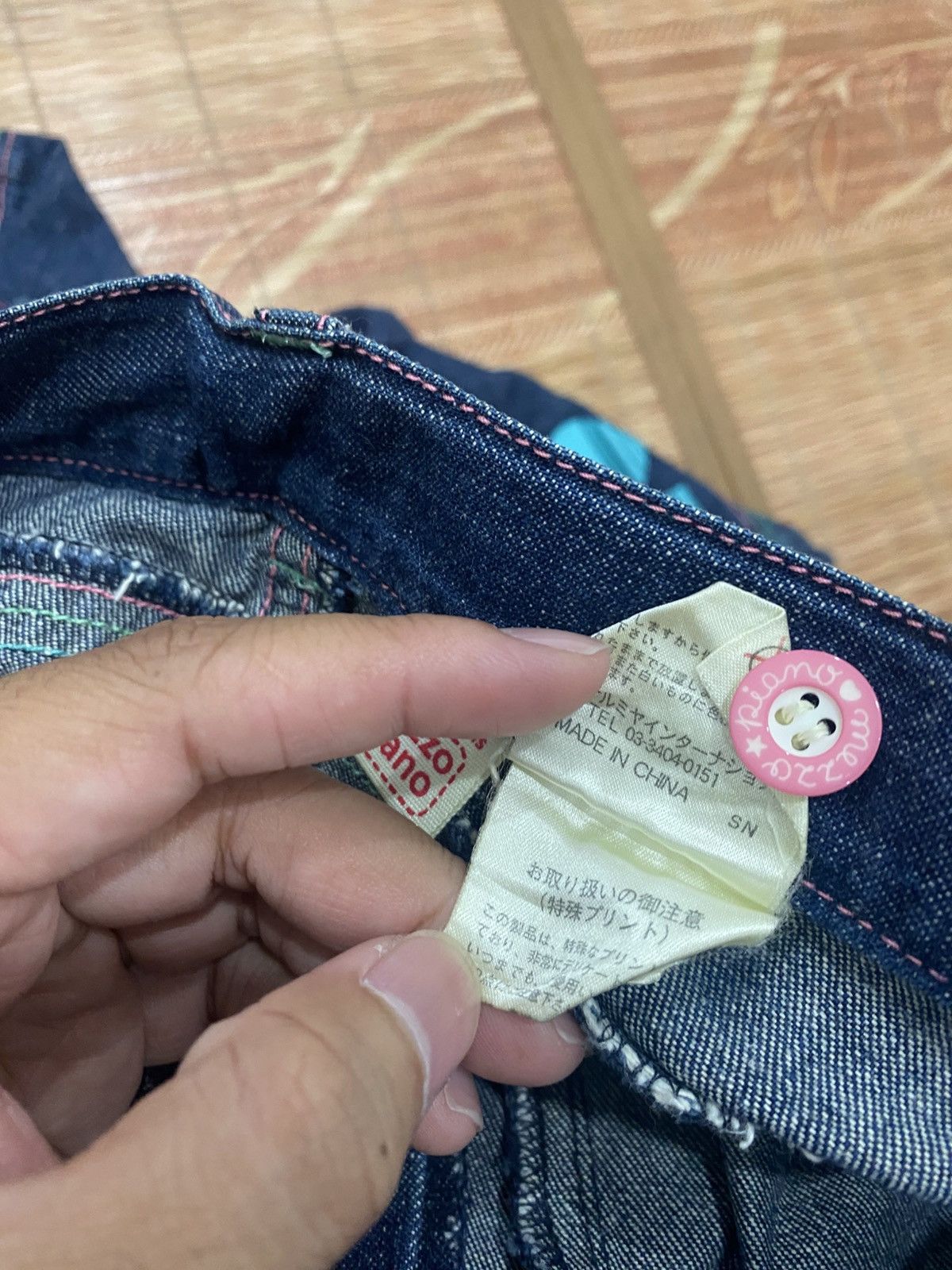 Angel Blue × Hysteric Glamour × Japanese Brand 💸BINDINGOFFER💸Mezzo Piano Japanese Short Angel Size 26" / US 2 / IT 38 - 9 Thumbnail