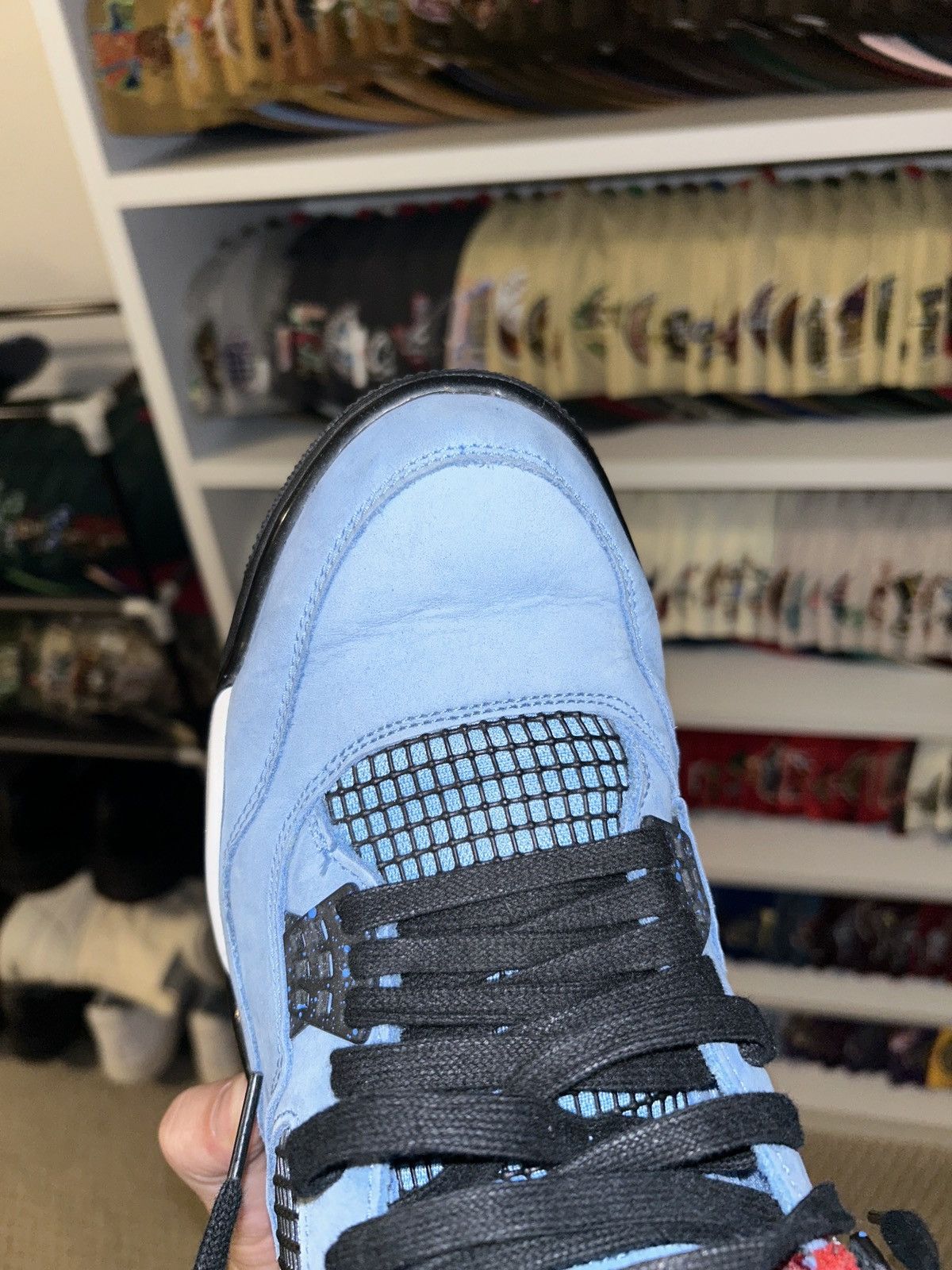 Nike × Travis Scott Nike Air Jordan 4 Travis Scott Men's Sneakers Size 11.5 Size US 11.5 / EU 44-45 - 2 Thumbnail
