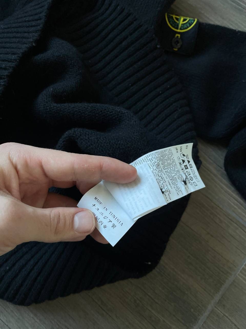 Stone Island Stone Island black archive vintage sweater Size US XL / EU 56 / 4 - 9 Thumbnail