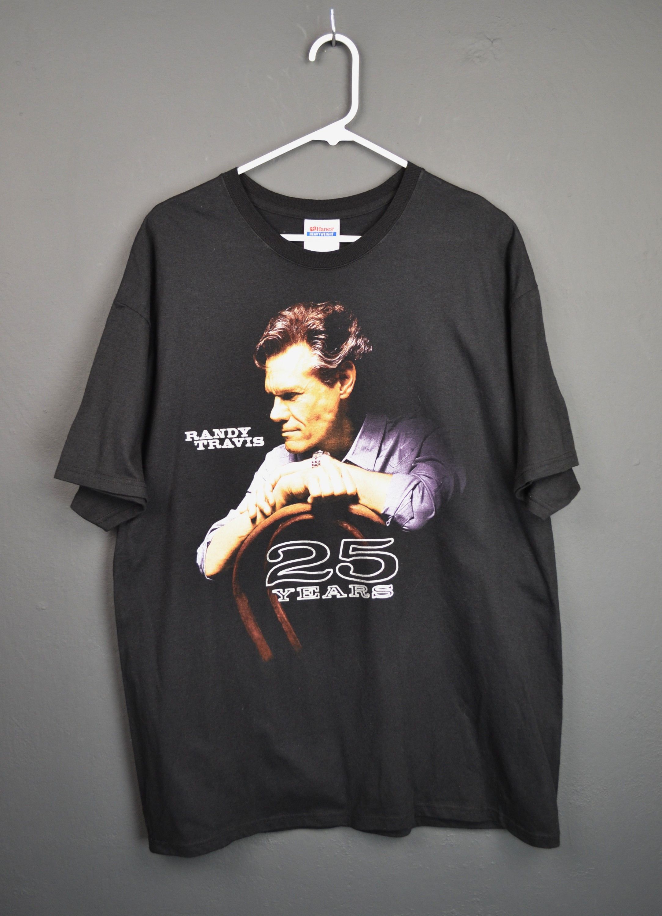 Band Tees Randy Travis 25 Year Anni Genuine Country Concert Tour XL Size US XL / EU 56 / 4 - 1 Thumbnail