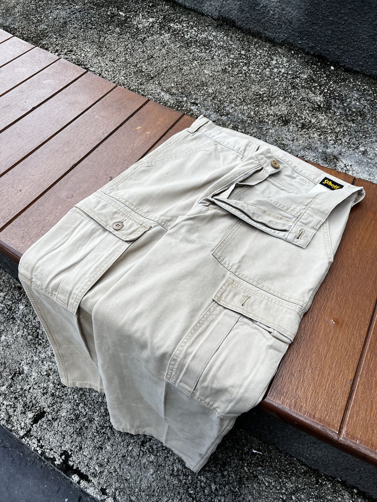 Schott Schott NYC Trousers Combat Cargo Size US 30 / EU 46 - 1 Thumbnail