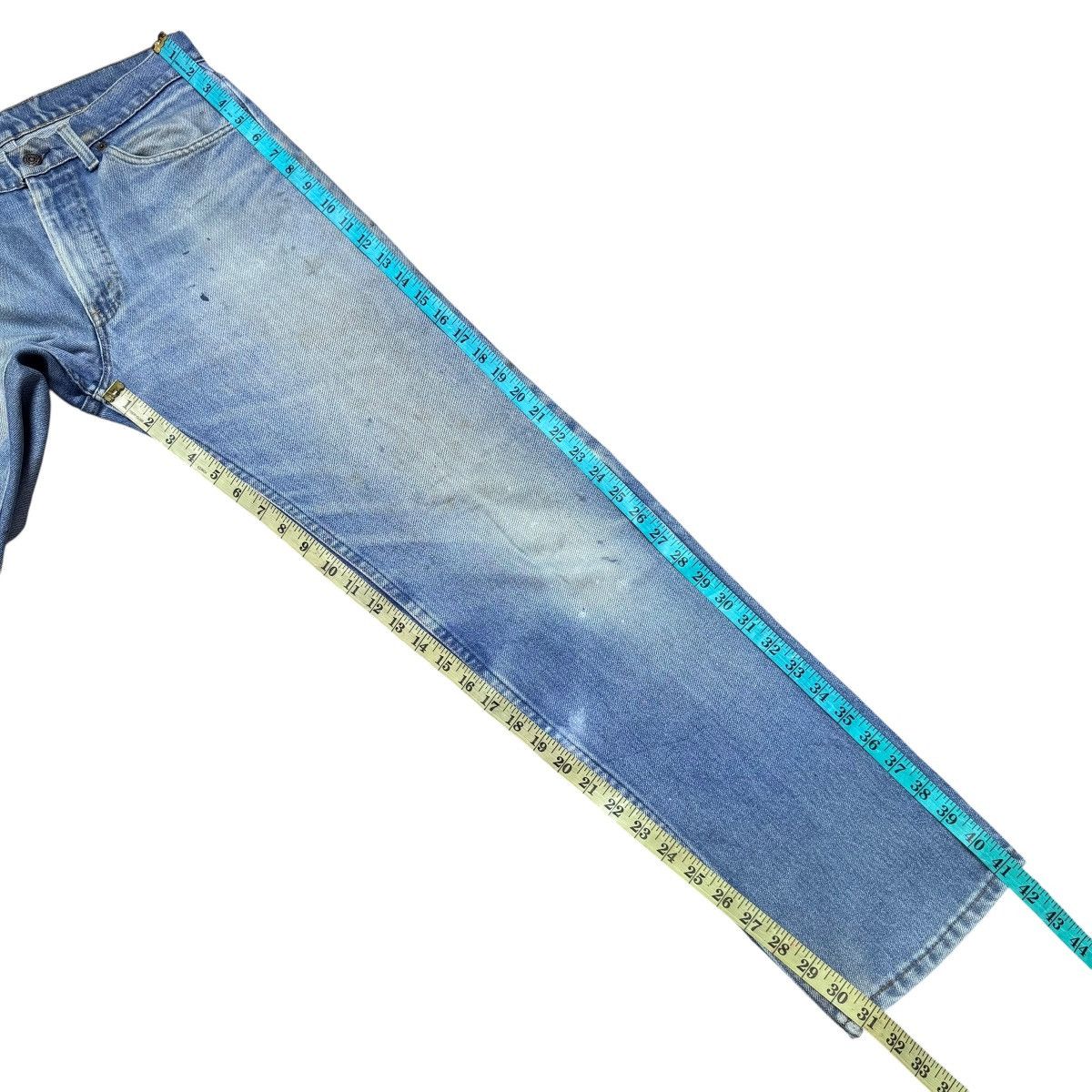 Levi's Vintage Levis 505 Dirty Wash Jeans Size US 30 / EU 46 - 18 Thumbnail