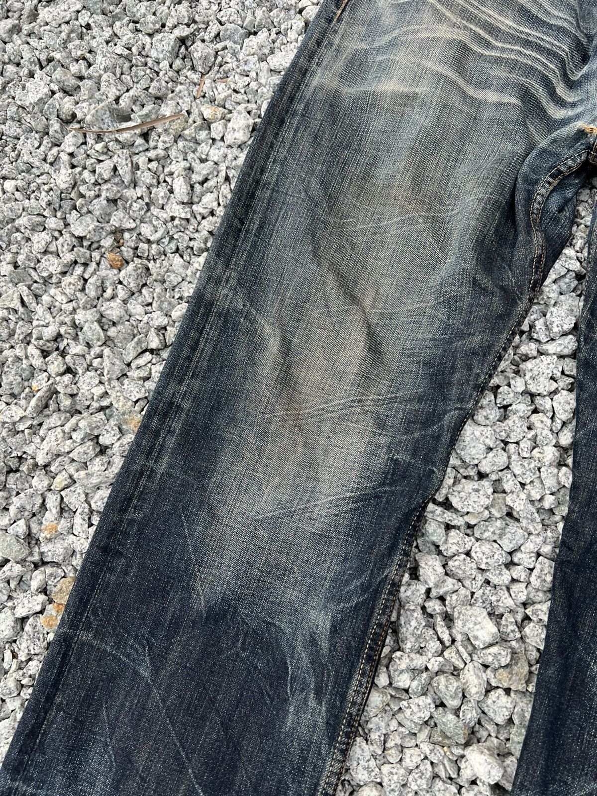 If Six Was Nine Japanese Brand Oririn Claw Jean Size US 35 - 7 Thumbnail