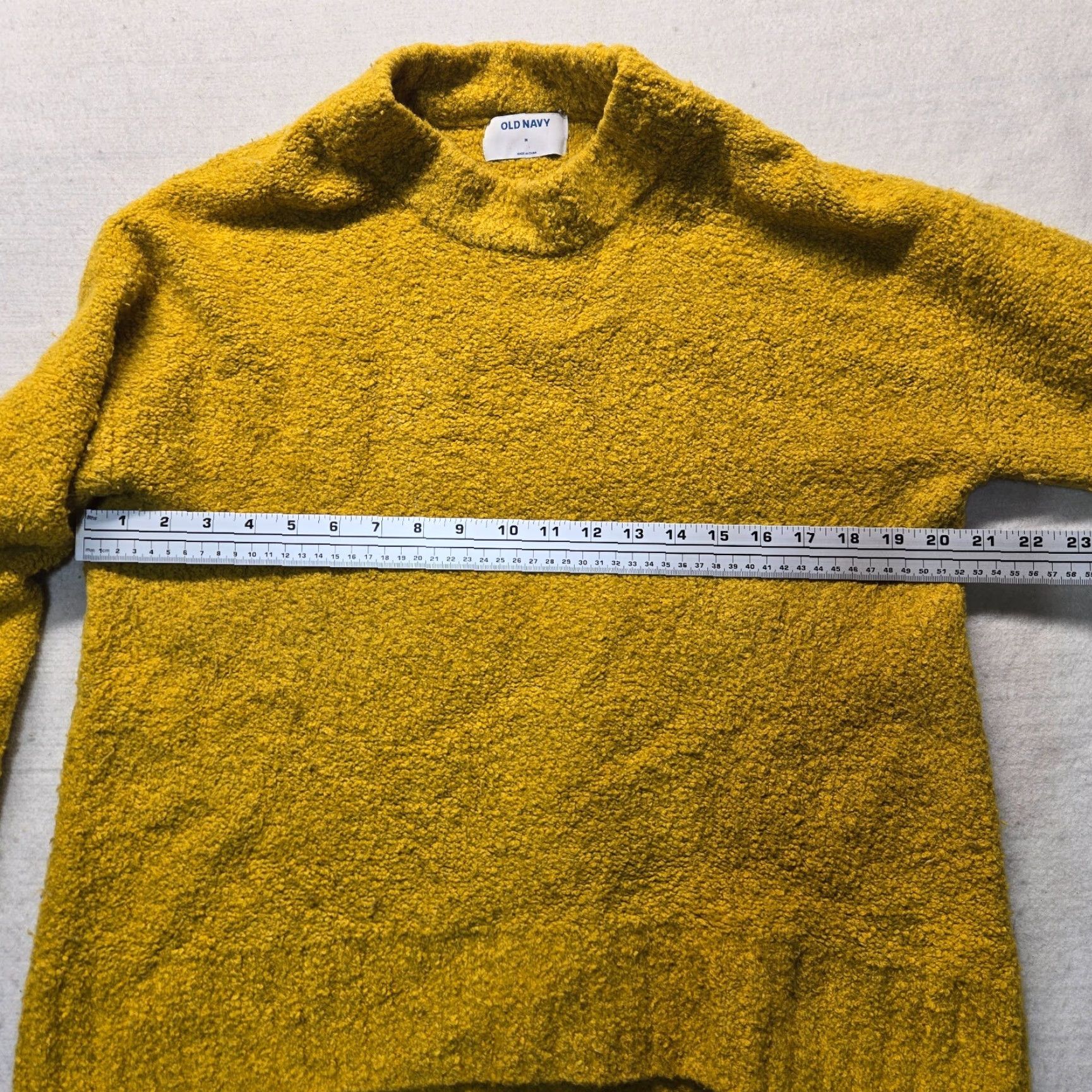 Old Navy Old Navy Sweater Shirt Womens Adult M Yellow Cotton Blend Knit Pullover Cowl Neck Long Sleeve Fall Winter Casual Workwear 90s? Size M / US 6-8 / IT 42-44 - 4 Thumbnail