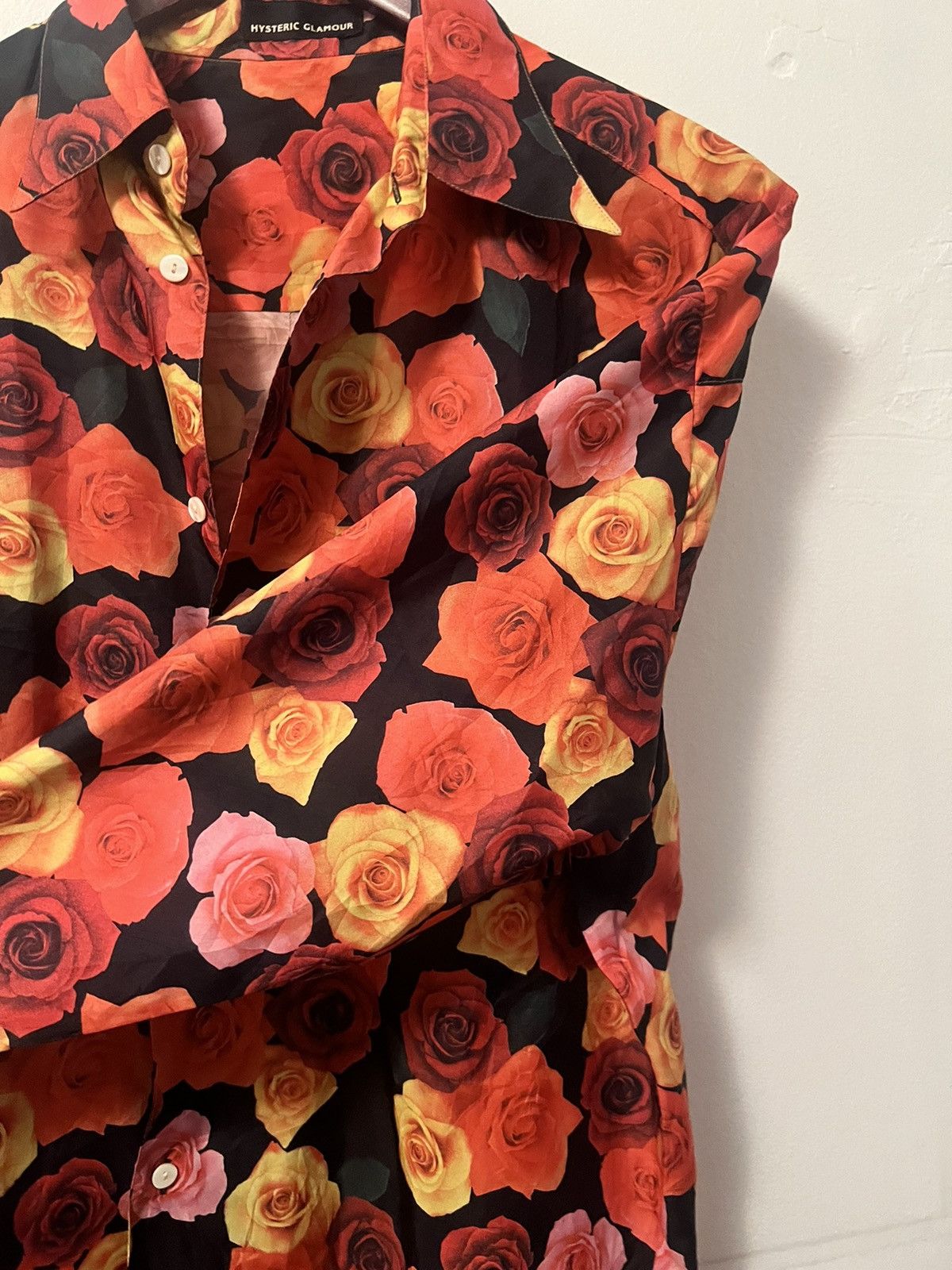 Hysteric Glamour Hysteric Glamour Photo Realistic Rose Shirt Size US L / EU 52-54 / 3 - 5 Thumbnail