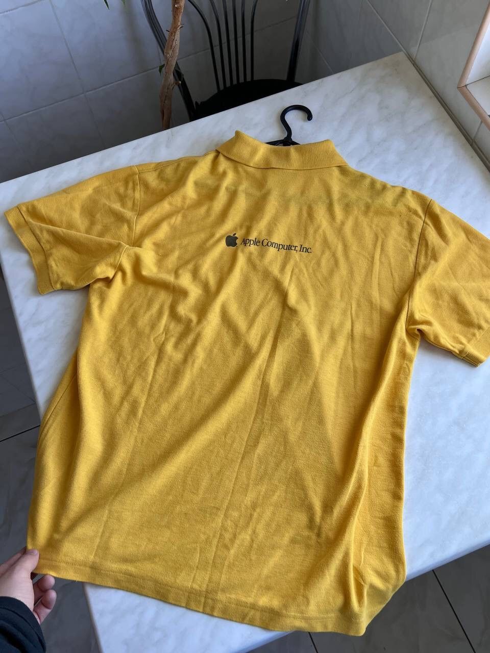Apple × Vintage Vintage Apple Computers Inc. Polo Shirt Vintage Macintosh Size US L / EU 52-54 / 3 - 9 Thumbnail