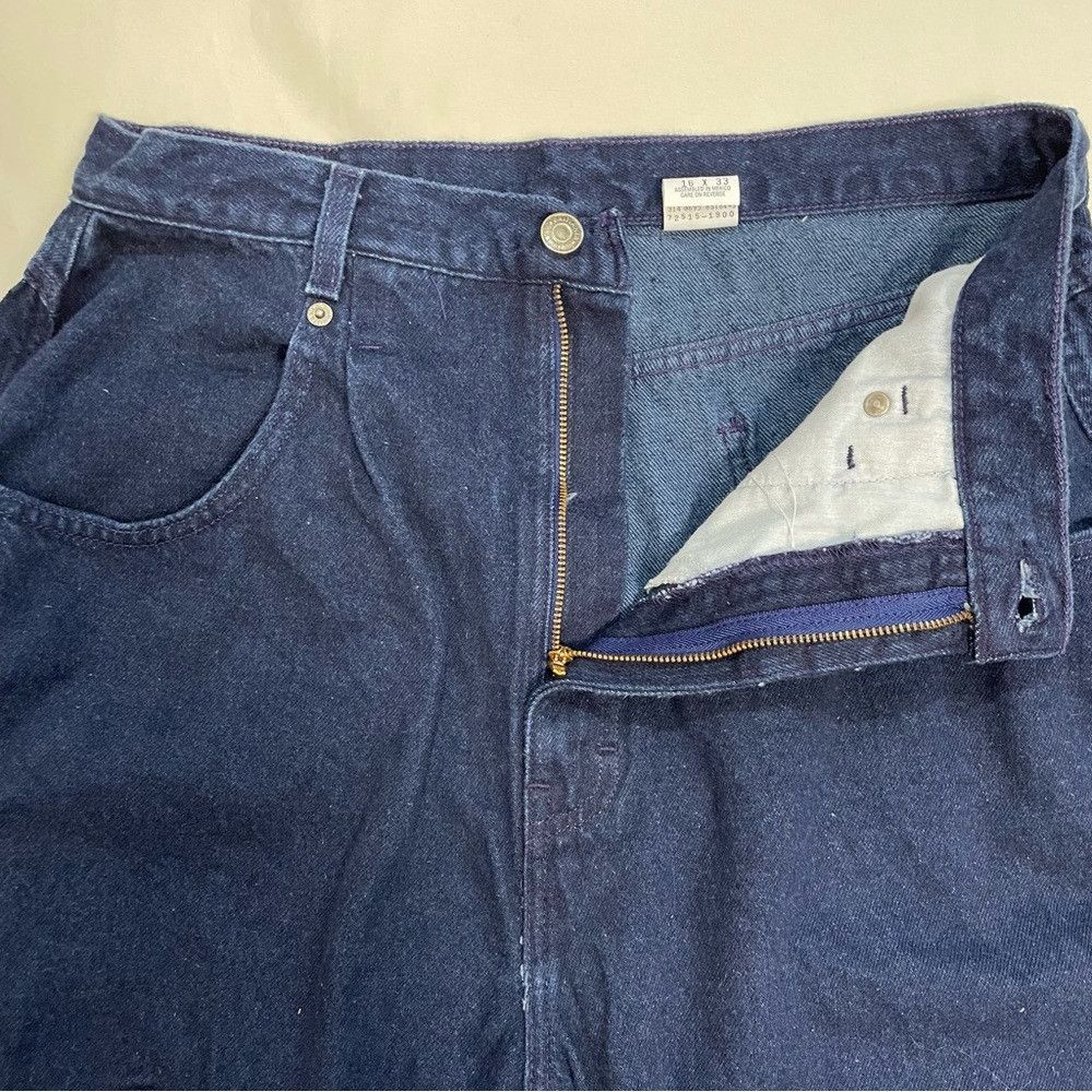 Other Vintage Brittania Pleated Front Jeans Size 31 Size 31" - 3 Thumbnail