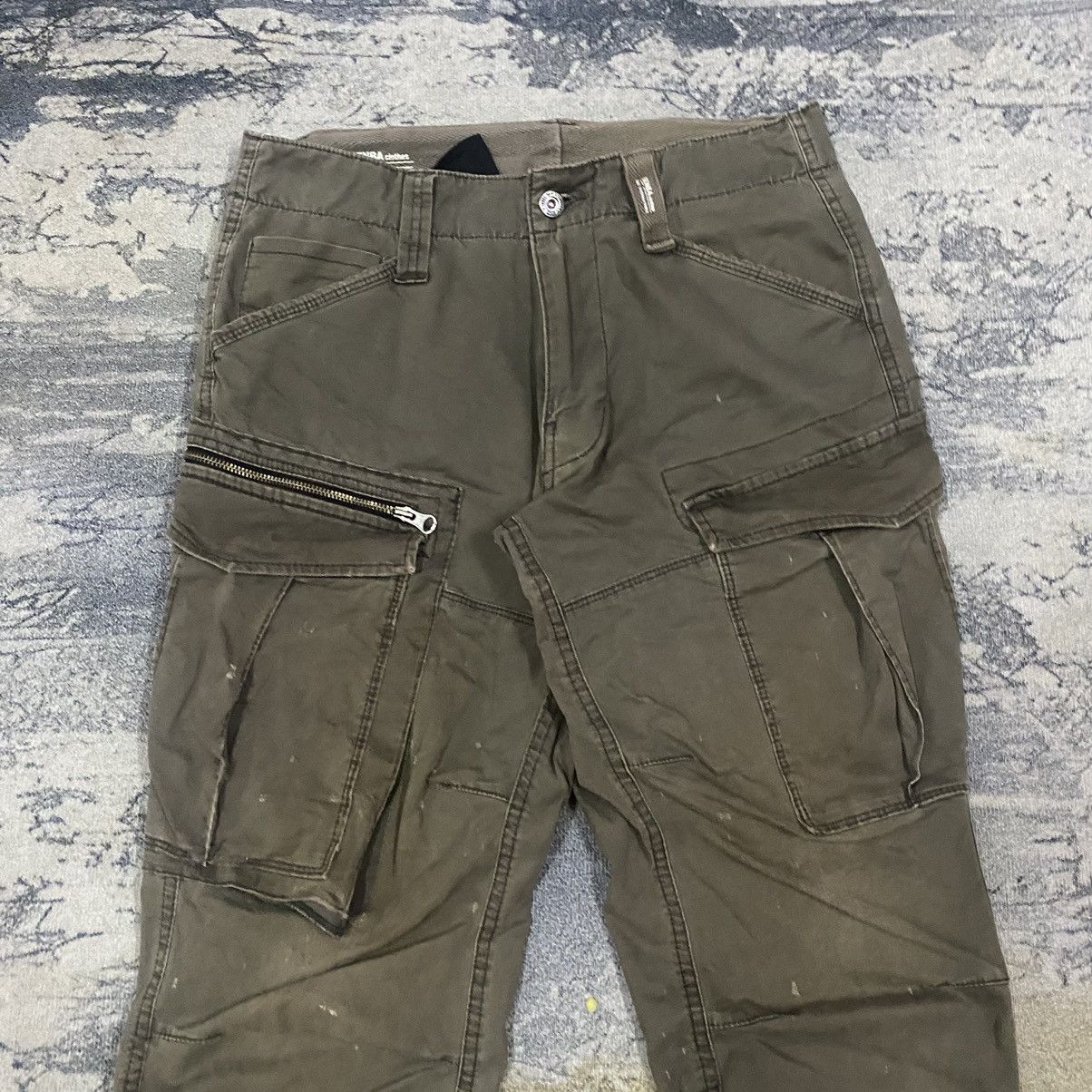 Japanese Brand × Vintage Vtg Japan Xebec Distressed Monkey Cargo Pants Size US 30 / EU 46 - 3 Thumbnail