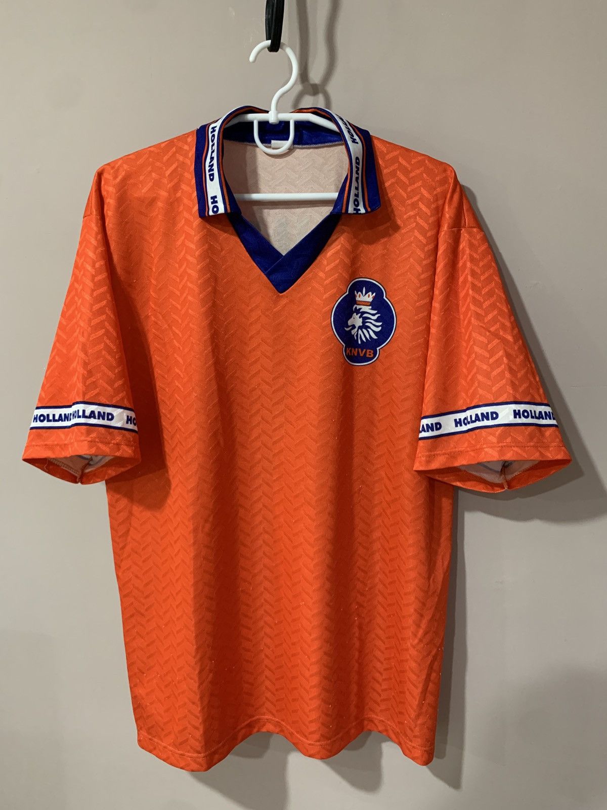 Vintage Netherlands Home Football Shirt Vintage Soccer DAVIDS #8 Size US L / EU 52-54 / 3 - 2 Thumbnail