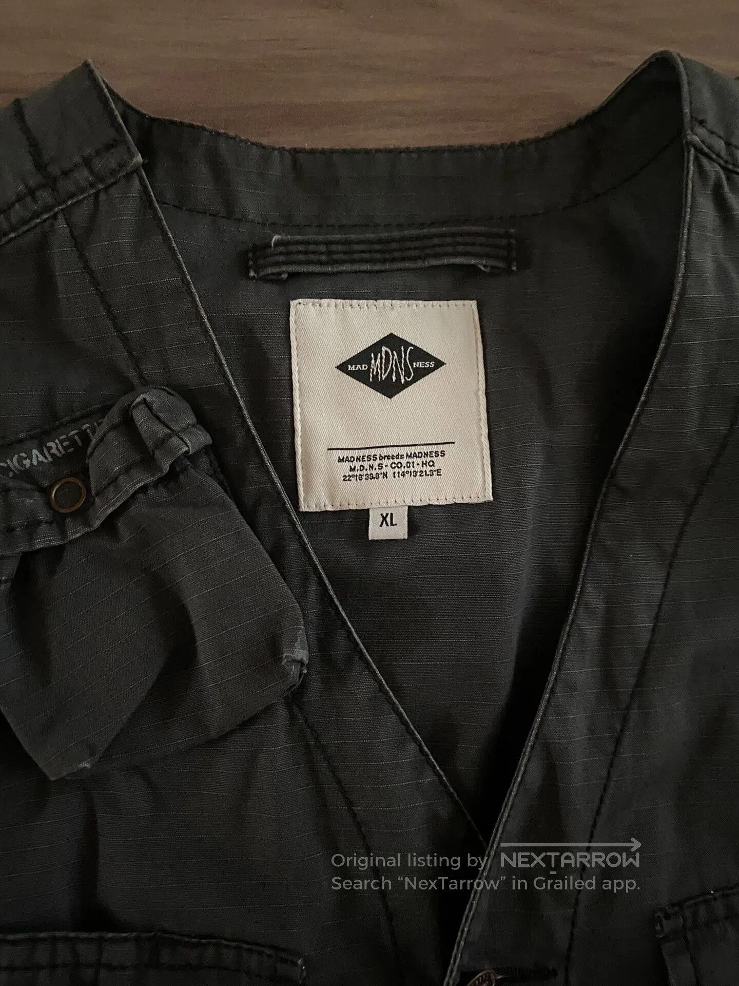 Madness Madness 18SS Workwear Vest. Size US XL / EU 56 / 4 - 3 Thumbnail