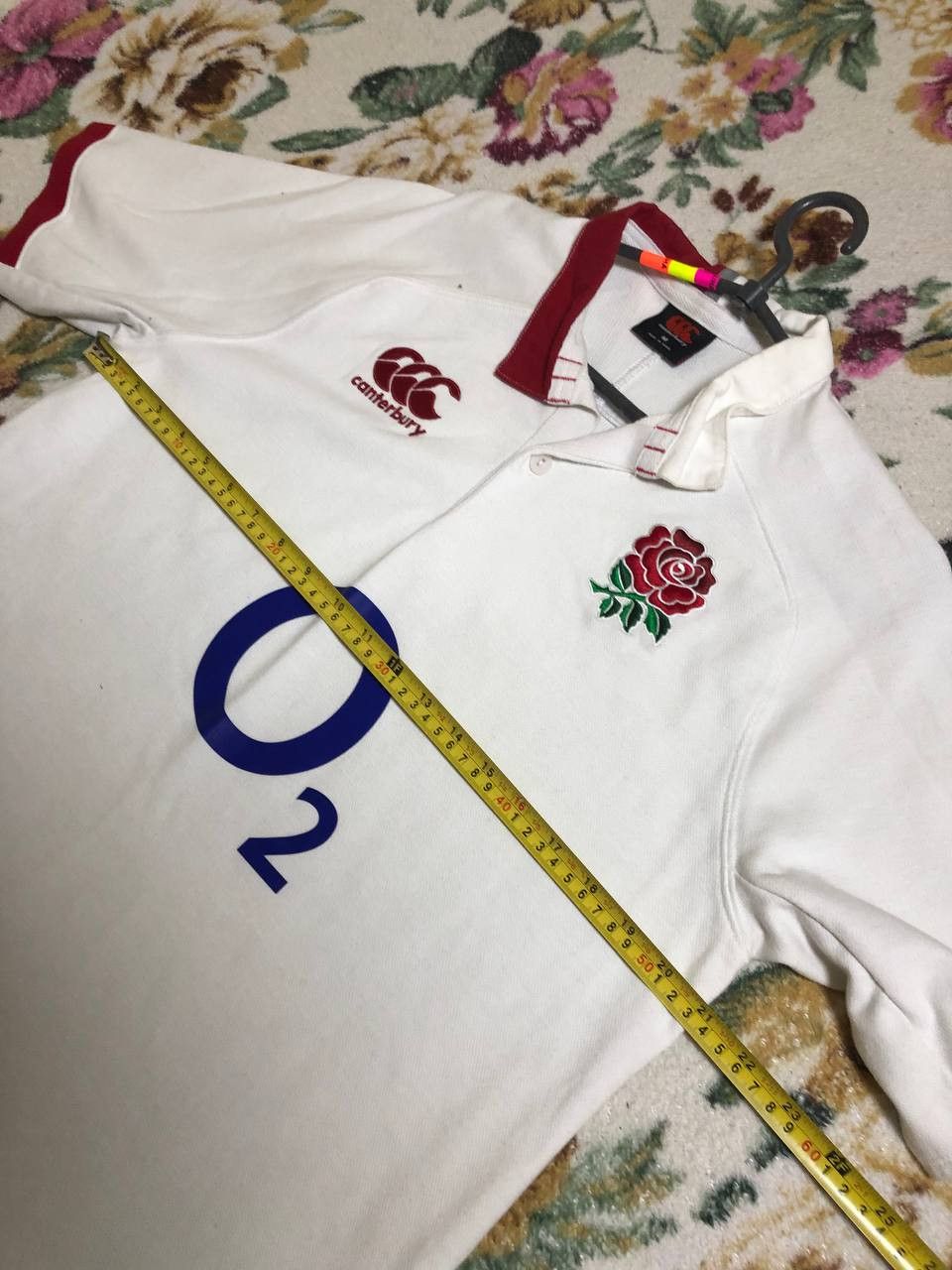 Other England Team Jersey Rugby Shirt White Canterbury Size US M / EU 48-50 / 2 - 5 Thumbnail
