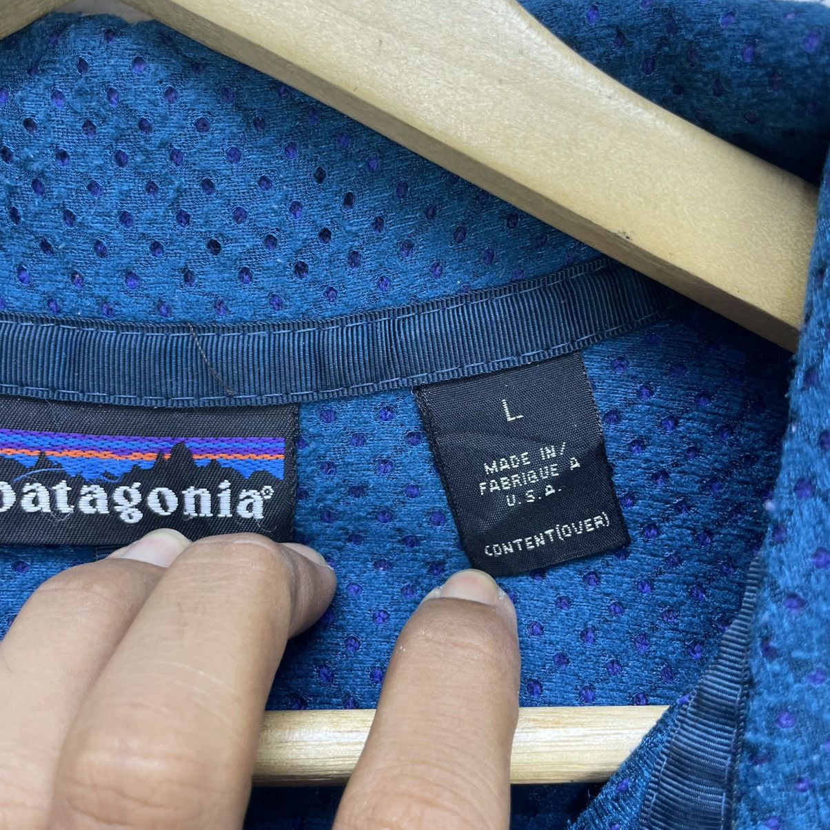 Patagonia 💥Vintage Patagonia Deep Pile Jacket Made In Usa Size US L / EU 52-54 / 3 - 10 Thumbnail