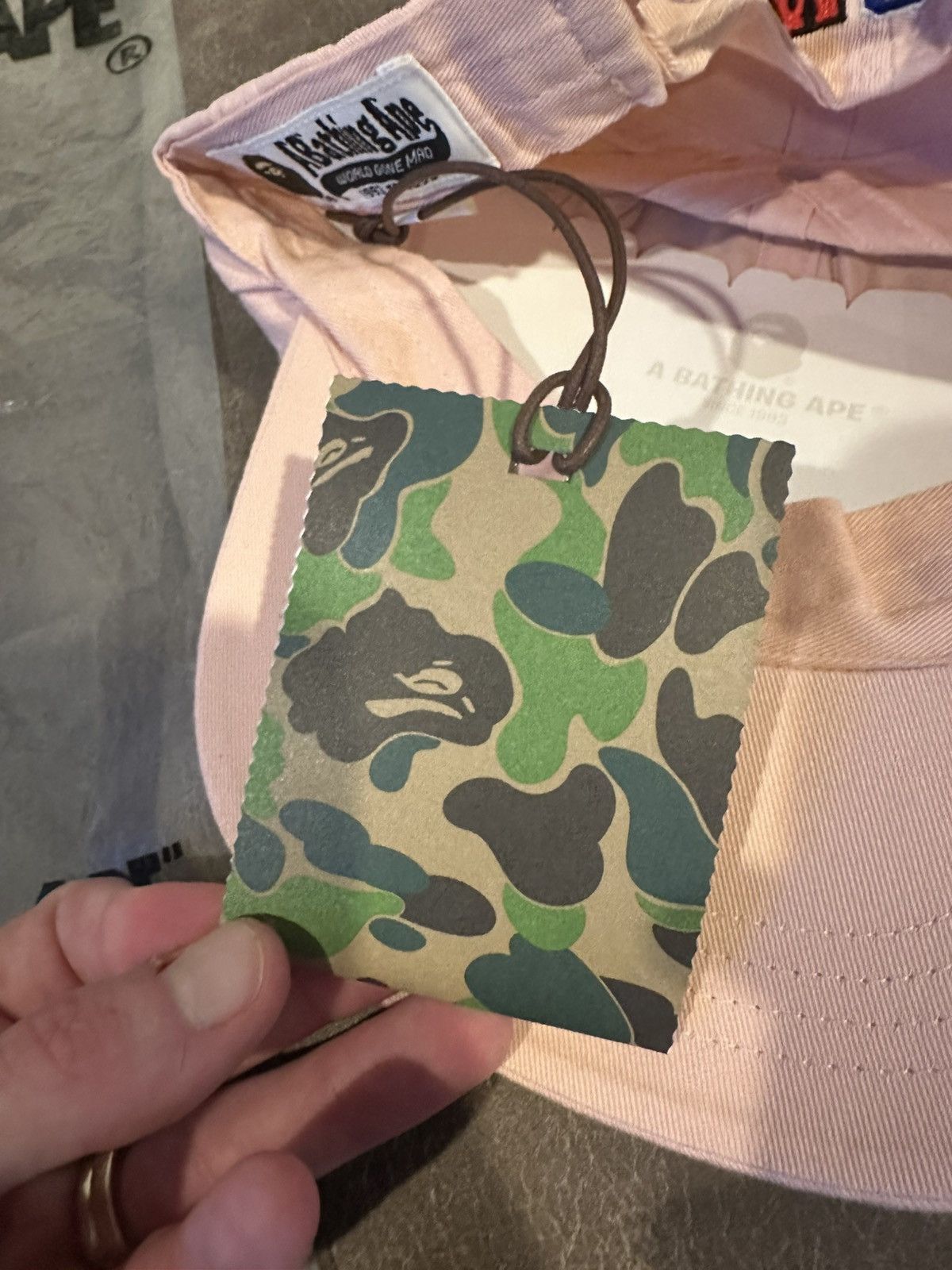 Bape Bape shark dad hat Size ONE SIZE - 5 Thumbnail